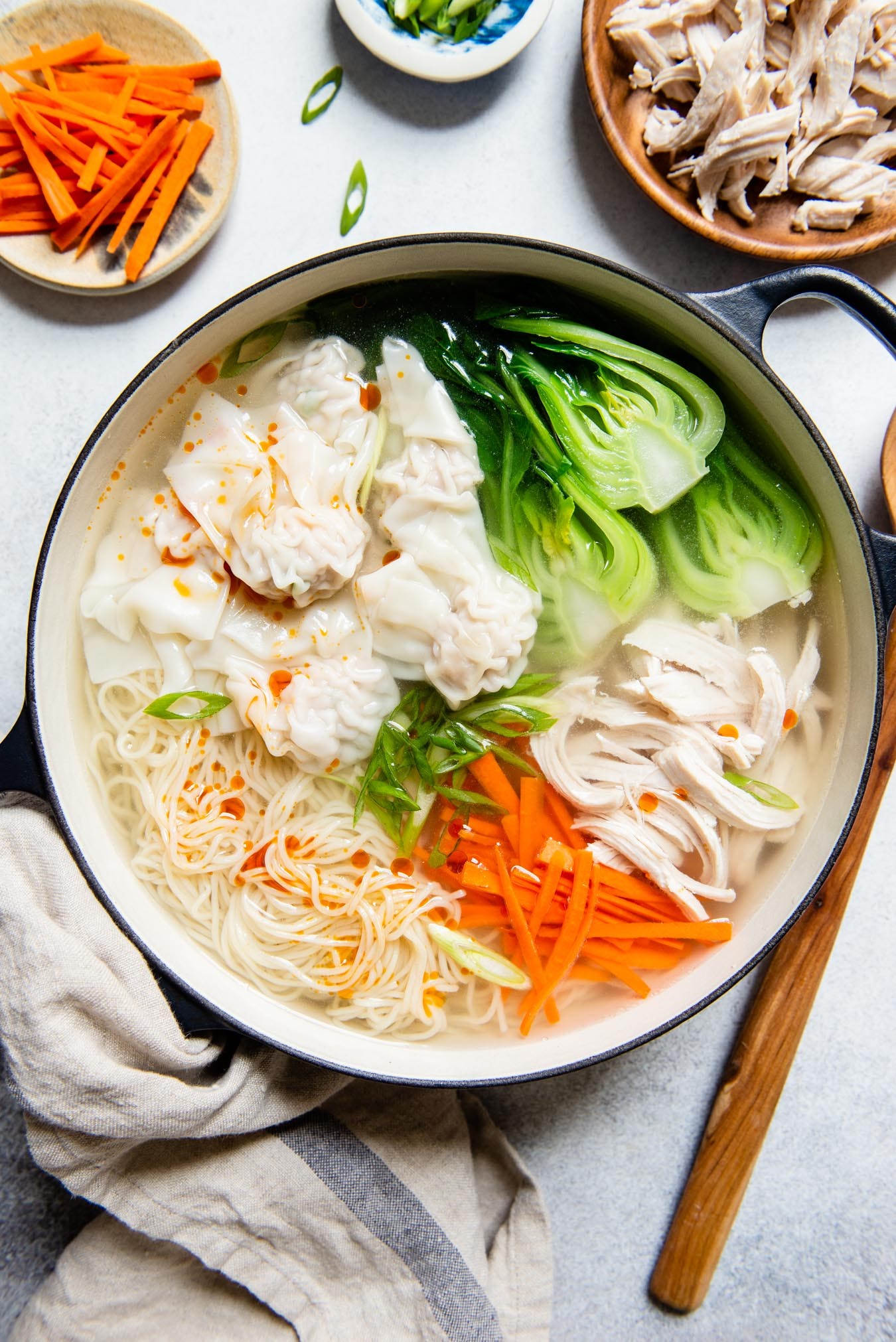 Chicken Noodle Soup in bowl
